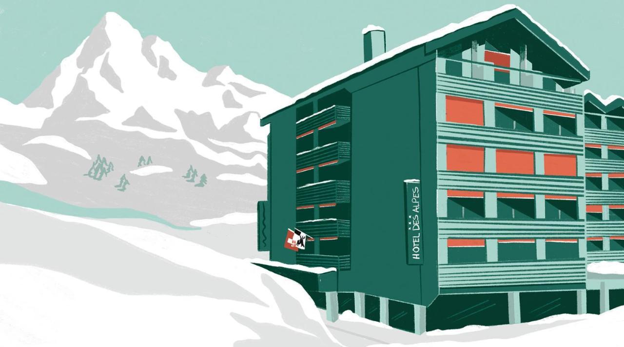 Hotel Des Alpes Flims Eksteriør billede